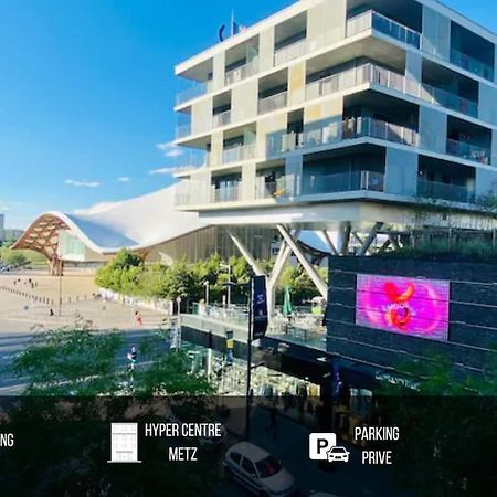 Le Standing Parking Wifi Metz Un-Sejour-A-Part Apartment Bagian luar foto